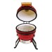 Kamado grilis Zyle 33 cm, Mini ZY13KSRDBBQ2, raudonas