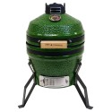 Kamado grilis Zyle 33 cm, Mini ZY13KSGRBBQ2, žalias