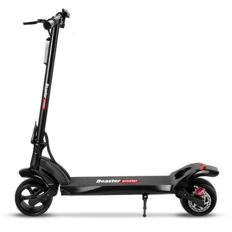 Elektrinis paspirtukas Beaster Scooter BS22, 500 W x 2, 48 V, 13 Ah, skirtas bekelei