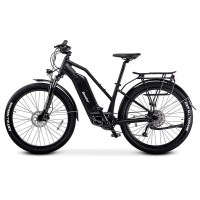 Elektrinis dviratis Beaster BS36B, 250 W, 36 V, 13 Ah, juodos spalvos