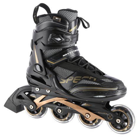 Riedučiai Nils Extreme NA2150 BLACK-GOLD, 41