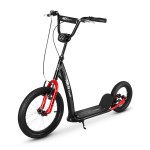 Paspirtukas Nils Extreme WH10612, juodas/raudonas