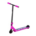 Triukinis paspirtukas Nils Extreme Leaves Stunt HS021, rožinis