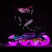 Riedučiai/pačiūžos Nils Extreme NH10905 4in1 PINK LED RAINBOW, L (39-42)