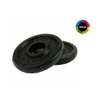 Tunturi Svorio diskai 1.25kg, Juodi, 2 vnt