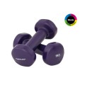 Tunturi viniliniai hanteliai 1,0 kg, violetinė, 2vnt