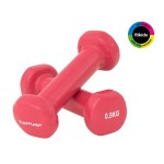 Tunturi viniliniai hanteliai 0,5 kg, rožinė, 2vnt