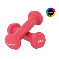 Tunturi viniliniai hanteliai 0,5 kg, rožinė, 2vnt..