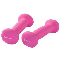 Tunturi Neopreno hanteliai, 0.5kg, Rožinė, pora