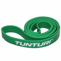 Tunturi Power Band Medium Jėgos guma, 104 x 2,9cm, Žalias..