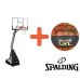 KREPŠINIO STOVAS SPALDING ULTIMATE HYBRID GLASS 54”
