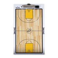 SPALDING Taktinė trenerio lenta su rašikliu dvipusė..