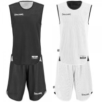 Dvipusė vaikiška krepšinio apranga SPALDING DOUBLEFACE KID SET DYDIS 164..
