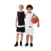 Dvipusė vaikiška krepšinio apranga SPALDING DOUBLEFACE KID SET DYDIS 164 cm