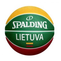 Krepšinio kamuolys SPALDING Lietuva 7 dydis..