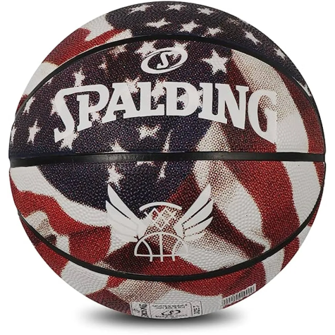 KREPŠINIO KAMUOLYS SPALDING TREND STARS STRIPES 7 DYDIS