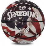 KREPŠINIO KAMUOLYS SPALDING TREND STARS STRIPES 5 DYDIS