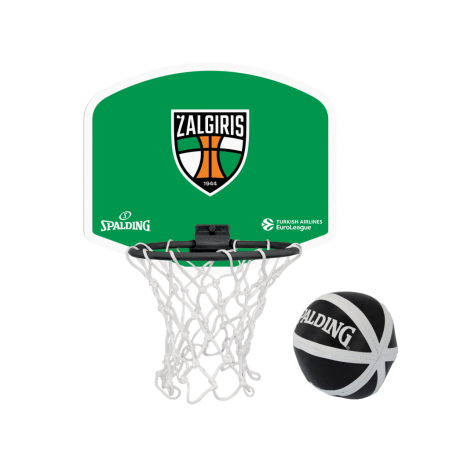 Mini krepšinio lenta SPALDING Euroleague BC Žalgiris