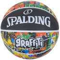 KREPŠINIO KAMUOLYS SPALDING RAINBOW GRAFFITI 5 DYDIS