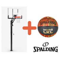 KREPŠINIO STOVAS SPALDING GOLD IN-GROUND™ DYDIS 54”..