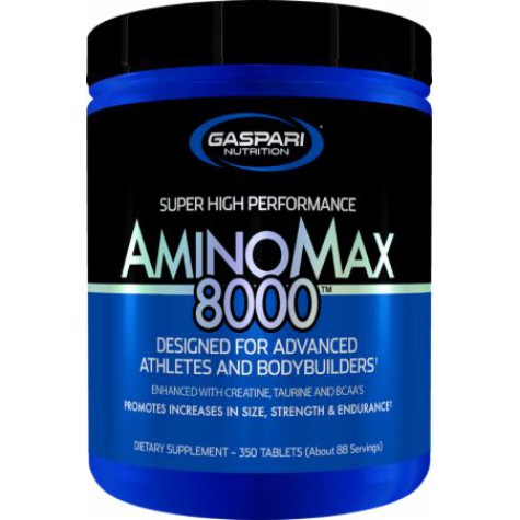 Gaspari Amino Max 8000 - 88 porcijos (350 tabl.)