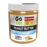 GO ON Peanut Butter Crunchy (500g) riešutų sviestas..