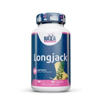 Haya Labs Longjack (TongatAli ilgalapio vyrilio ekstraktas) 60 kaps...