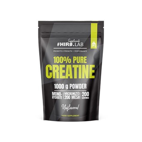 Hiro.Lab 100% Creatine Monohydrate UK 1000 g (333 porcijų)