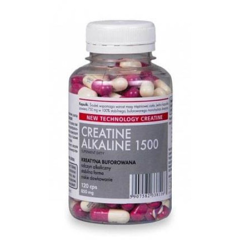 Megabol Creatine Alkaline - 60 porcijų (120 kaps.)