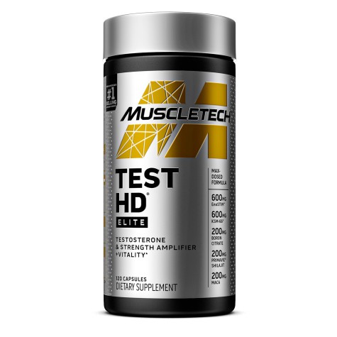 Muscletech Test HD Elite - 120 kaps.