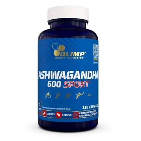 OLIMP ASHWAGANDHA 600 SPORT EDITION 120 KAPS.