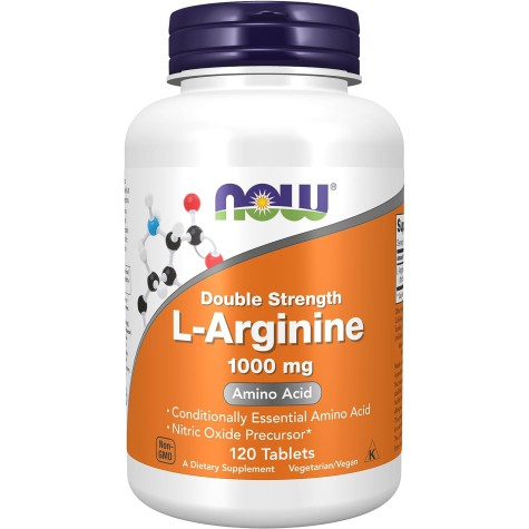 NOW L-Arginine 1000mg 120 tabl.