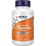 NOW L-Theanine 200 mg - 120 veg. kaps.