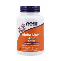 NOW Alpha Lipoic Acid 100mg 120 Veg. Kapsulių ..