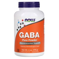 NOW GABA Powder - 170 g. (340 porcijų)..