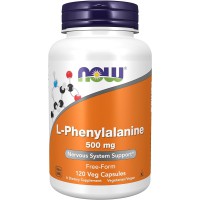 NOW FOODS L-Phenylalanine 500 mg 120 Veg. kaps...