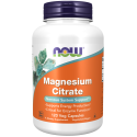 Now Magnesium Citrate - 120 veg. kaps.
