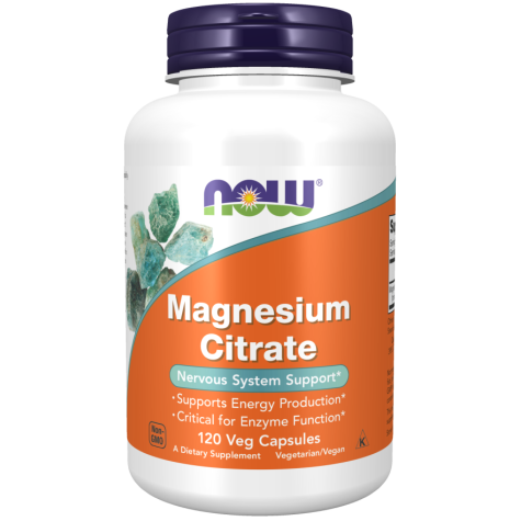 Now Magnesium Citrate - 100 tabl.