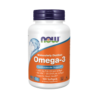 NOW Omega 3 1000mg 100 Kapsulių ..