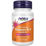 NOW Vitamin D-3 4000 IU 120 caps.