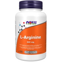 NOW L-Arginine 500mg 100 veg. kaps...