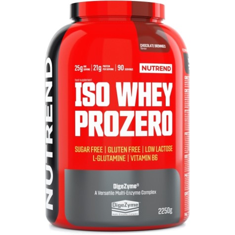 Nutrend ISO Whey Prozero - 2250 g. (100 porcijų)