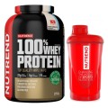 Nutrend 100% Whey Protein 2250 g. (75 porcijos) + gertuvė 600 ml nemokamai