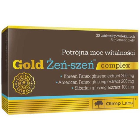 OLIMP GOLD Zen-Szen ženšenio kompleksas 30 tabl.