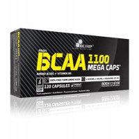 Olimp BCAA Mega Caps 1100 - 40 porcijų (120 kaps.)..