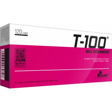 Olimp T-100 Male Testo Booster - 120 kaps. (60 porcijų)