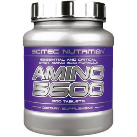 Scitec Amino 5600 - 125 porcijos (500 tab.)