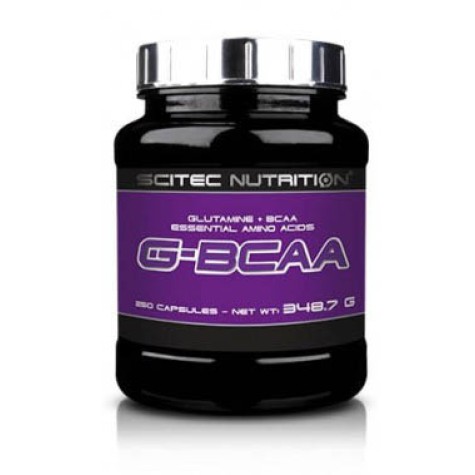 Scitec G-BCAA - 83 porcijos (250 kaps.)