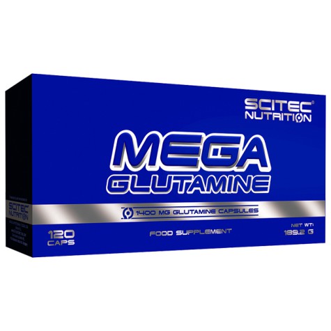 Scitec Mega L-Glutamine 1400 - 120 kaps.