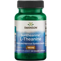 Swanson Suntheanine® L-Theanine 100 veg. kaps...